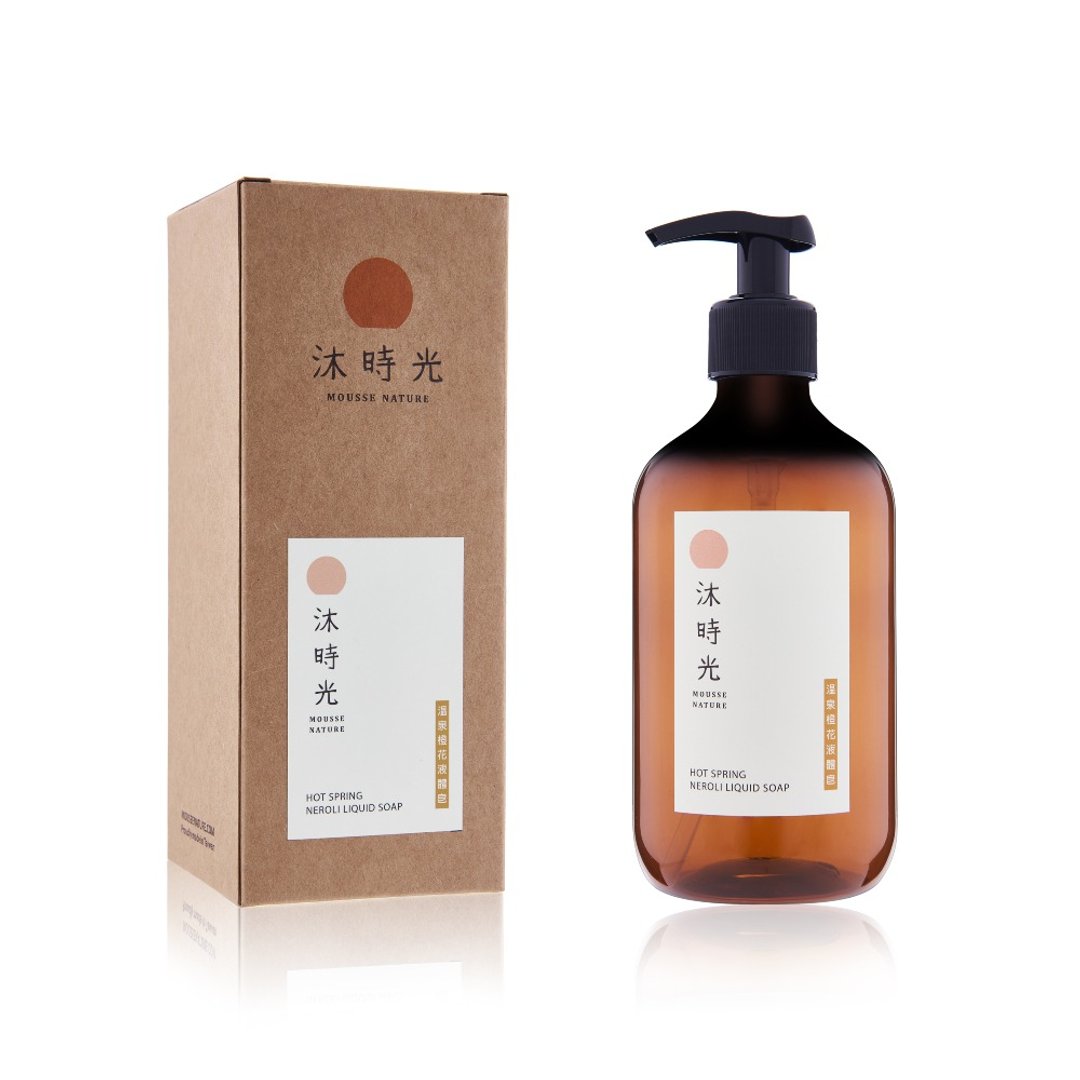 温泉橙花慕斯皂 |干/中/混合肤质|沐浴 洁面 洗手乳|液体手工皂 - 肥皂/手工皂 - 植物．花 