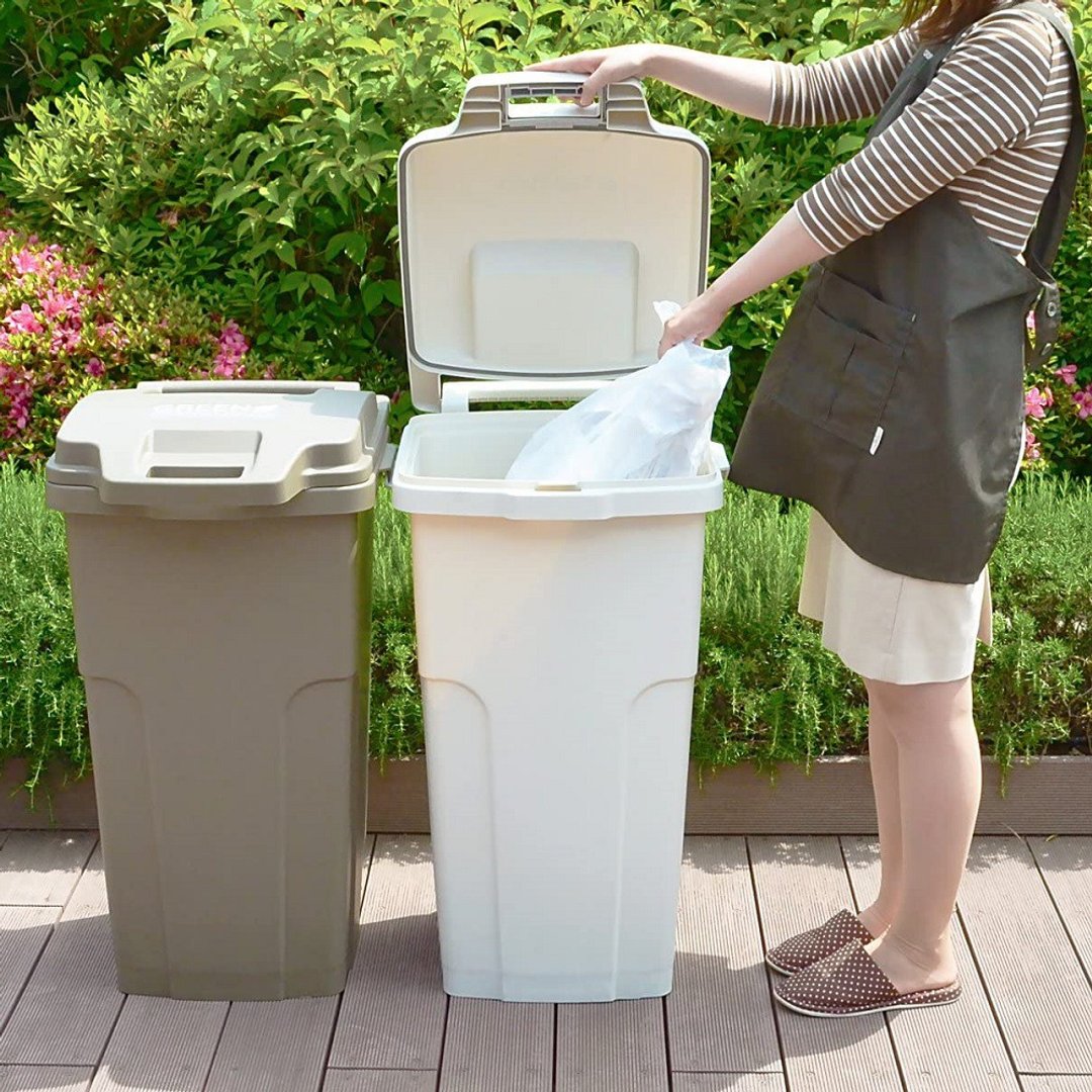 日本RISU GREEN户外机能型链接式大容量垃圾桶 70L - 垃圾桶 - 塑料 