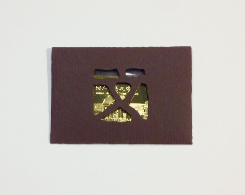 台湾文学馆金属书签 - 书签 - 其他金属 金色