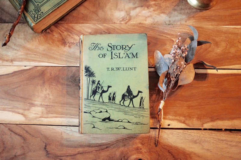 英国百年古董书/小本 - 刊物/书籍 - 纸 卡其色