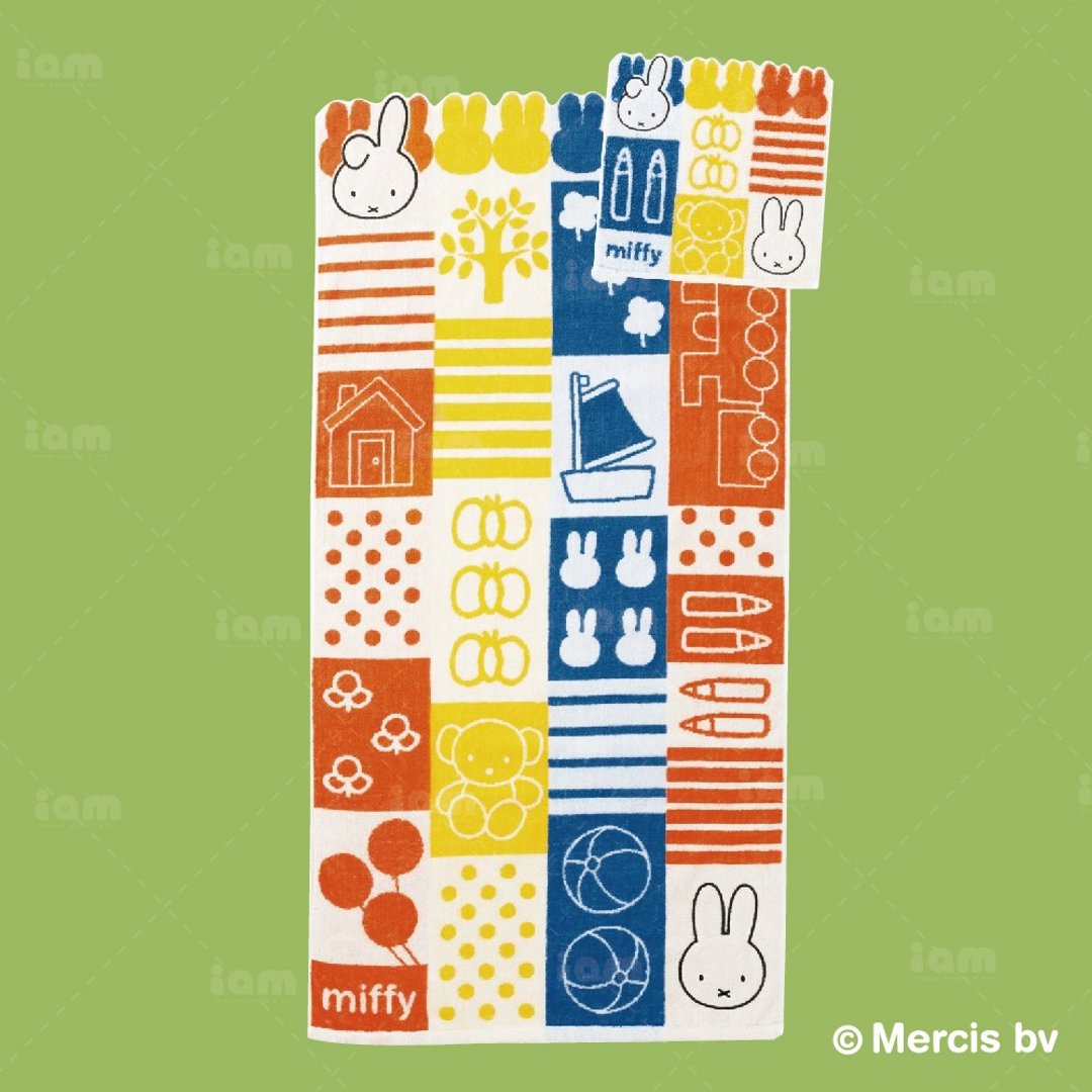 【MIFFY】米飞造型毛巾系列 - 毛巾浴巾 - 棉 