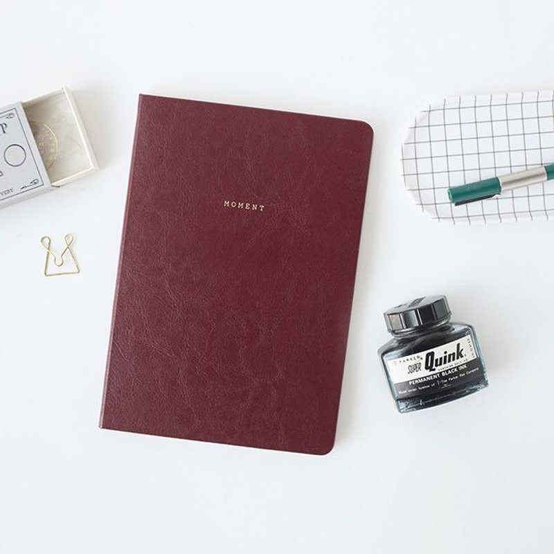 Dessin-Livework-手帐年历-回忆录日志(无时效)L-酒红,LWK34391 - 笔记本/手帐 - 纸 红色