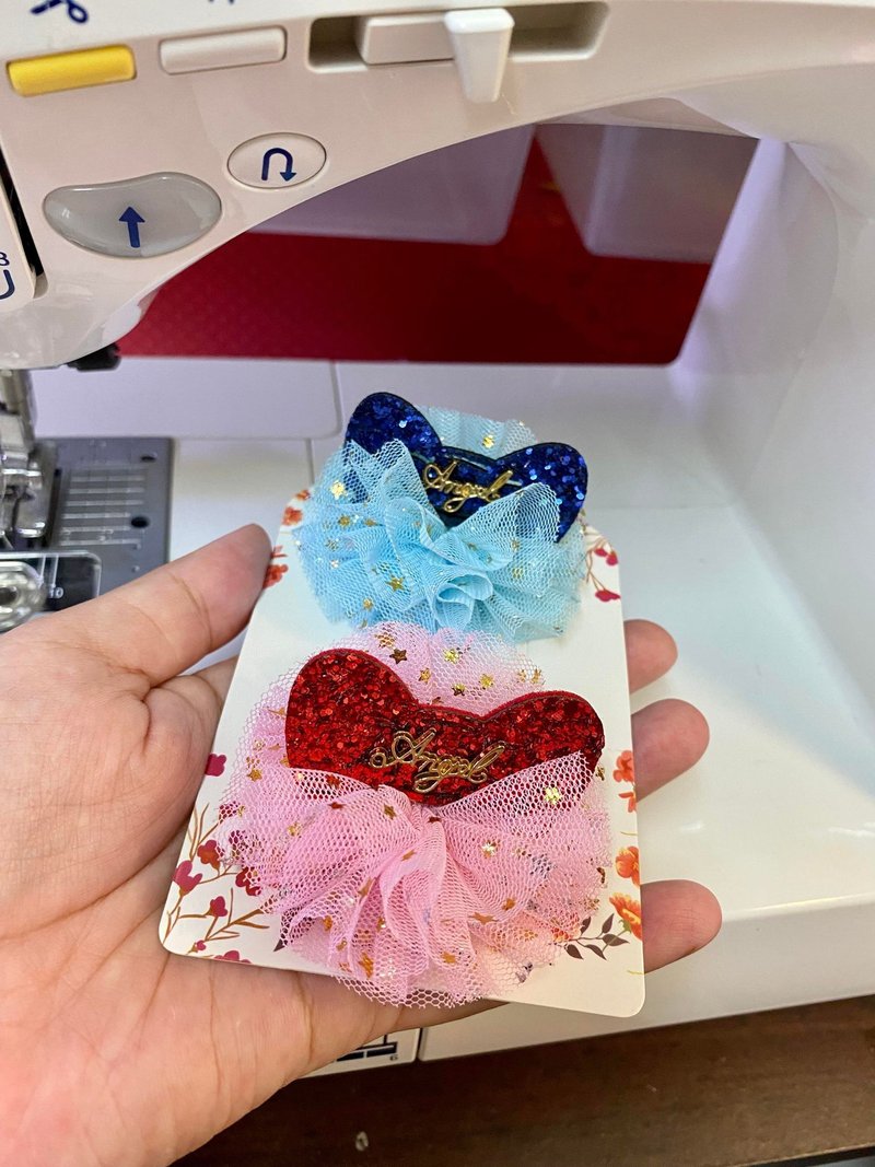 G1-宝宝儿童幼儿婴儿发夹-发夹发束发箍发带 闪亮蝴蝶结-V - 婴儿饰品 - 其他材质 多色