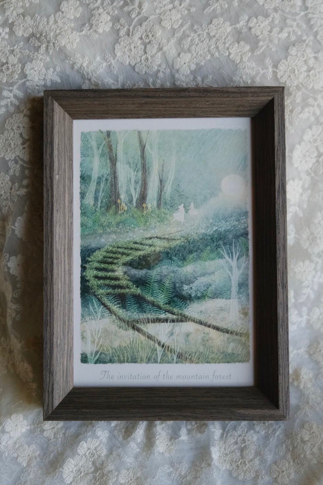 精致加工浮雕画卡 15x21cm(A5) - The invitation of the mountai - 卡片/明信片 - 纸 