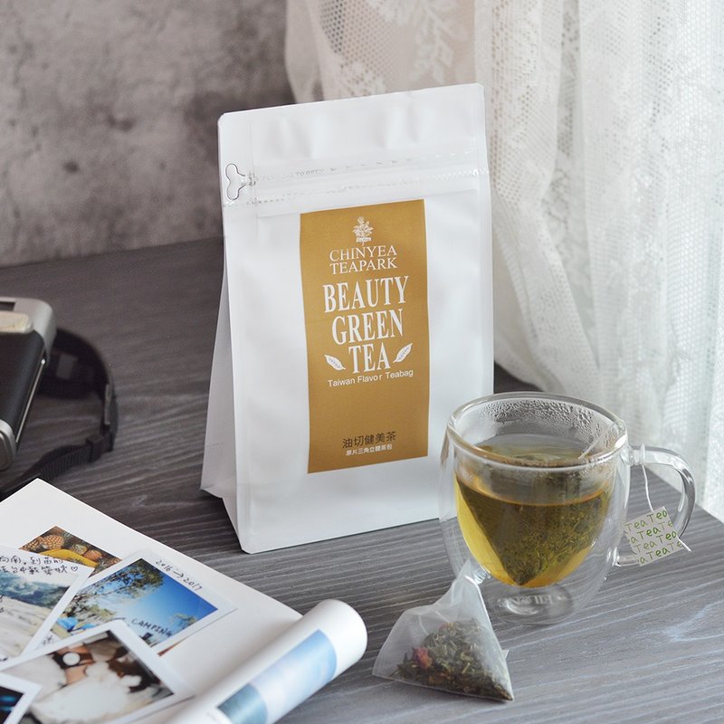 【特惠组合】油切健美茶包 3大包加赠1小包 - 茶 - 塑料 白色