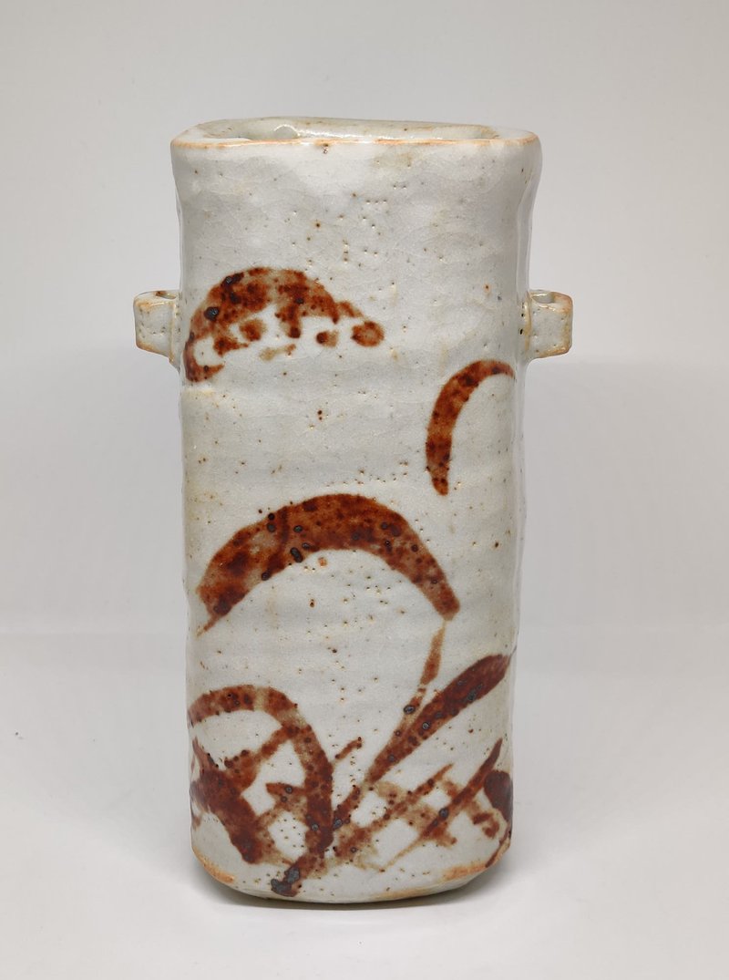 Japanese Studio Pottery No.002 - 花瓶/陶器 - 陶 白色