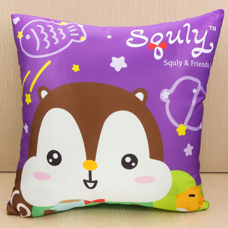 Squly 靠垫/咕臣/软垫/抱枕 (星夜) - 枕头/抱枕 - 聚酯纤维 紫色