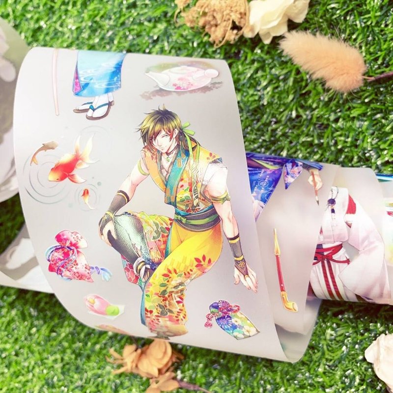 樱落  SAKURA / 纸胶带 Masking Tape - 纸胶带 - 纸 多色