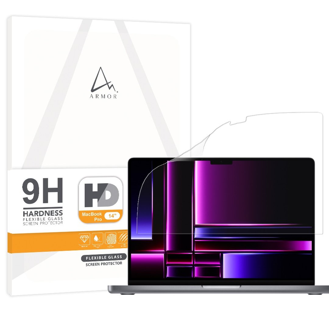 ARMOR MacBook Pro 14 / 16 软性玻璃9H 高清萤幕保护贴 - 电脑配件 - 其他材质 