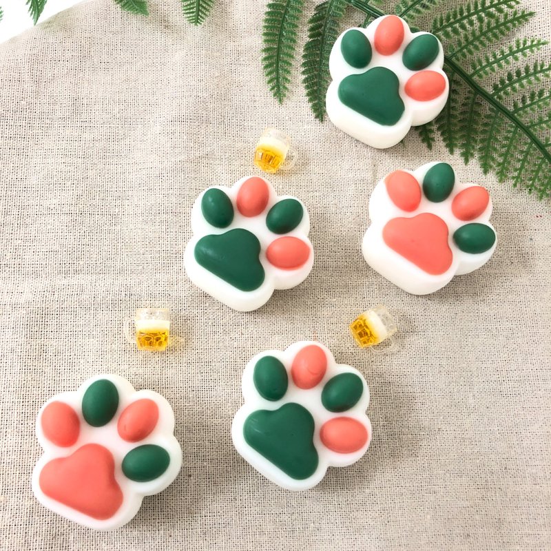 HIGH FIVE!掌掌皂 |洗手皂|防疫小物|猫掌|肉球|狗掌|疗愈小物 - 肥皂/手工皂 - 植物．花 多色