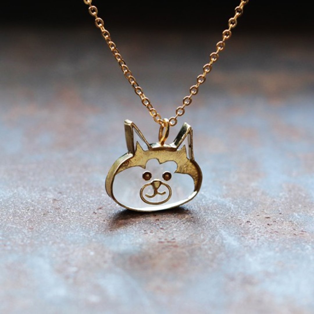 Shiba 酱 | 项链 | N549 - 项链 - 其他金属 金色