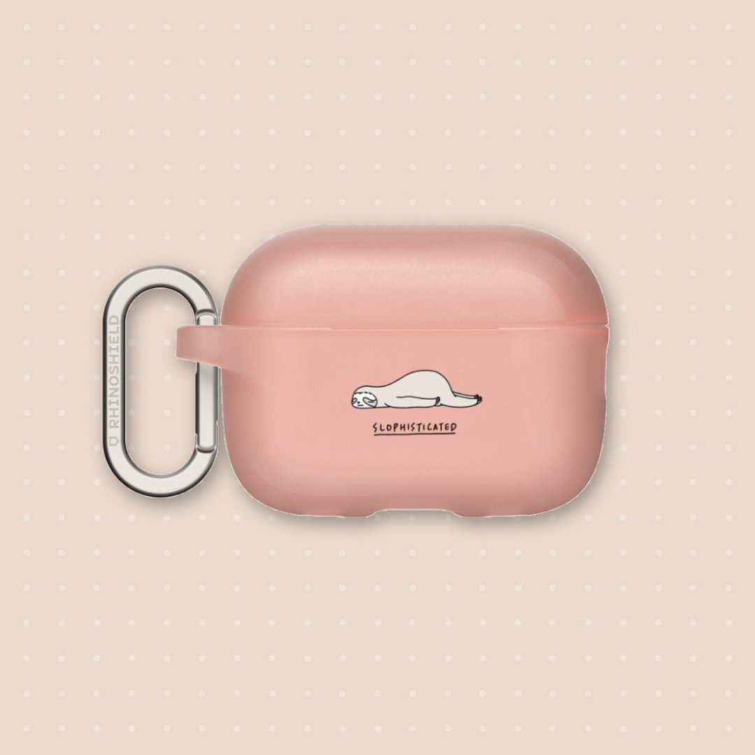 Airpods 系列 防摔耳机保护壳∣ilovedoodle 系列/树懒 - 耳机收纳 - 塑料 多色