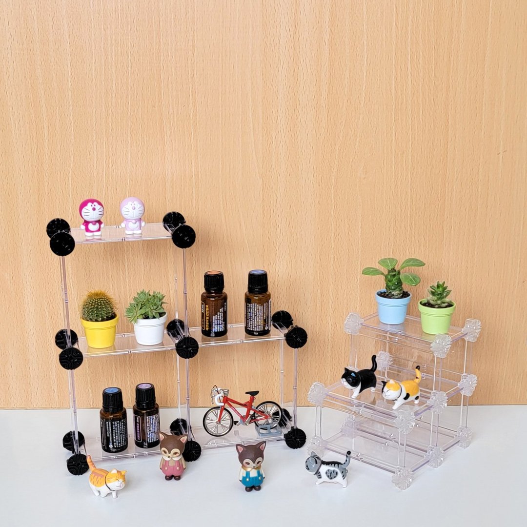 百变展示架-小尺寸版 - 收纳用品 - 塑料 透明