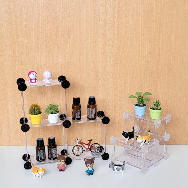 百变展示架-小尺寸版 - 收纳用品 - 塑料 透明