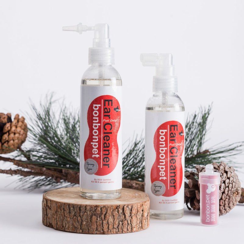 蹦蹦跳 植萃防护 两段式洁耳喷雾170ml - 清洁/美容 - 塑料 红色