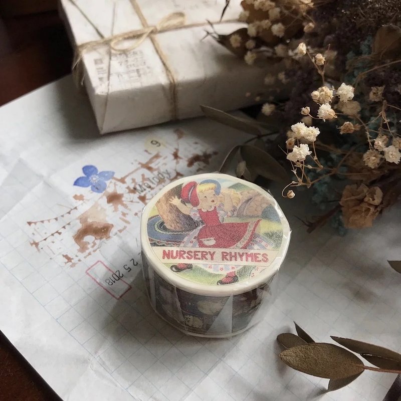 Nursery Rhymes 纸胶带 - 纸胶带 - 纸 