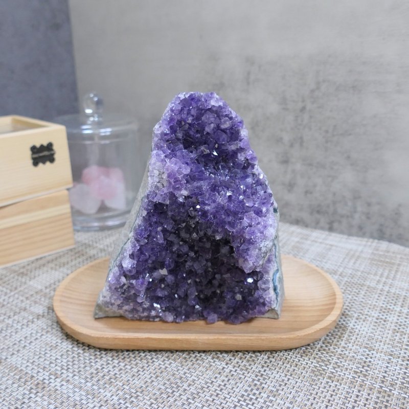 紫水晶座 紫晶镇 - 摆饰 - 水晶 