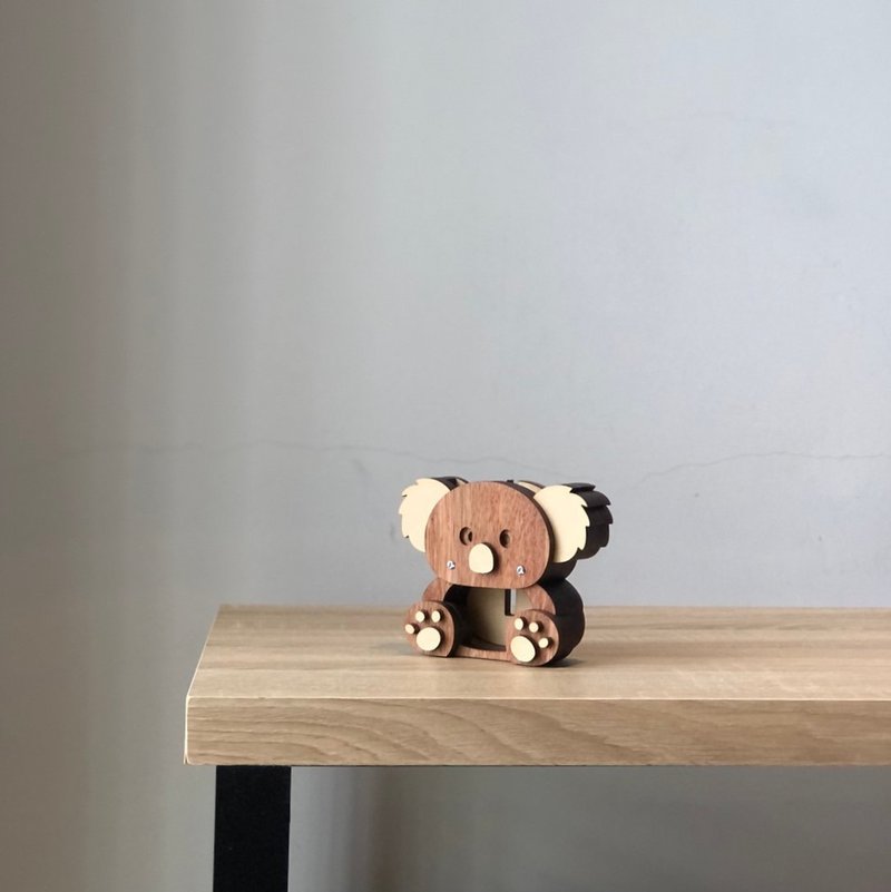 【手作DIY】动物 手机 音箱 可爱 木制摆饰 木质 质感 送礼 实用 - 木工/竹艺/纸艺 - 木头 咖啡色