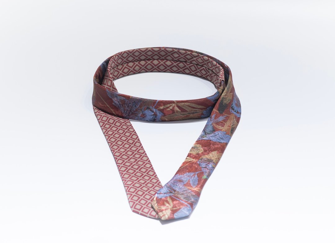 choker tie - 领带/领带夹 - 丝．绢 红色