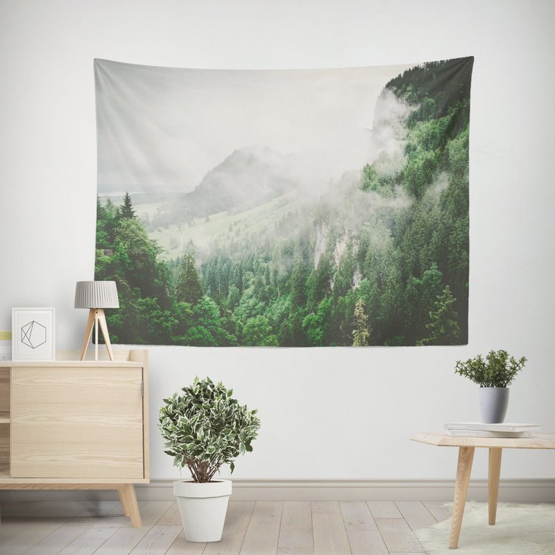 【定制化艺术布幔】 - 墙贴/壁贴 - 聚酯纤维 