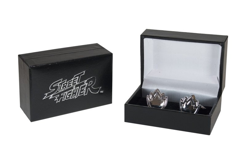 波动拳抛光袖扣 (街头霸王/快打旋风/Street Fighter系列) - 袖扣 - 其他金属 