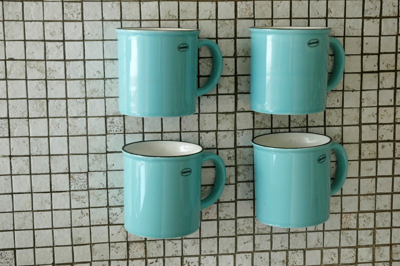 Cabanaz - TEA/COFFEE MUG 茶/咖啡马克杯 / 粉蓝色 - 咖啡杯/马克杯 - 瓷 蓝色