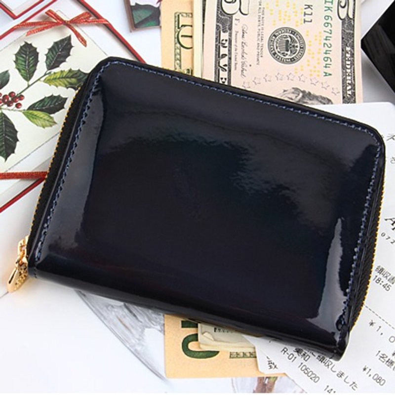 韩国Socharming-3D迷幻风琴短夹 Holic Hologram Accordion Purse-Black - 手提包/手提袋 - 其他材质 