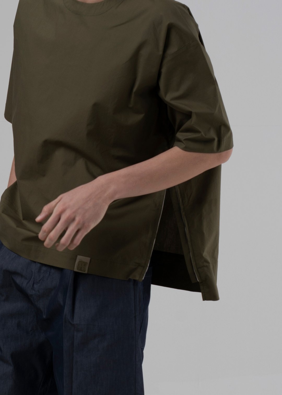 Craftsman's Basic Top - Green - 男装上衣/T 恤 - 棉 绿色