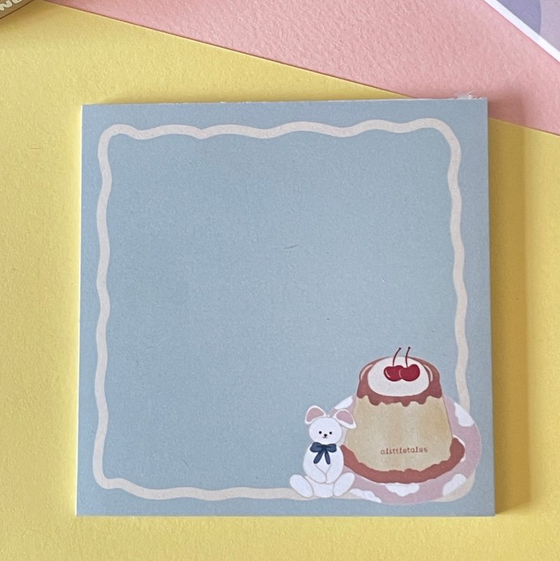 布丁兔造型便条纸 - 便条纸/标签贴 - 纸 绿色