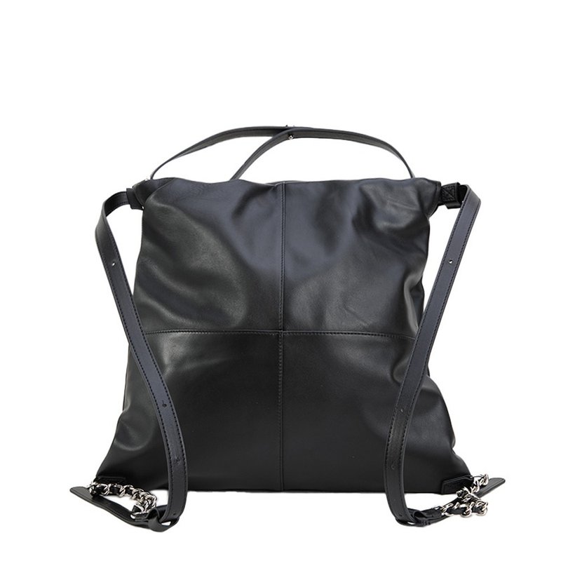 Roberta di Camerino 真皮 / 头层牛皮 / 女包 MARTHA 后背包 - 后背包/双肩包 - 真皮 黑色