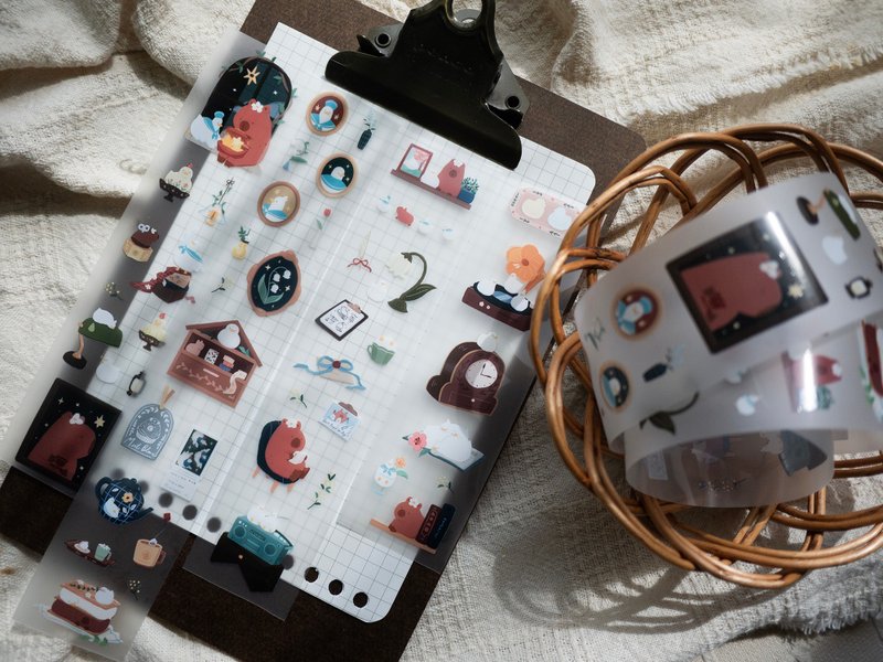 Memory Box 雾面PET胶带 - 纸胶带 - 塑料 