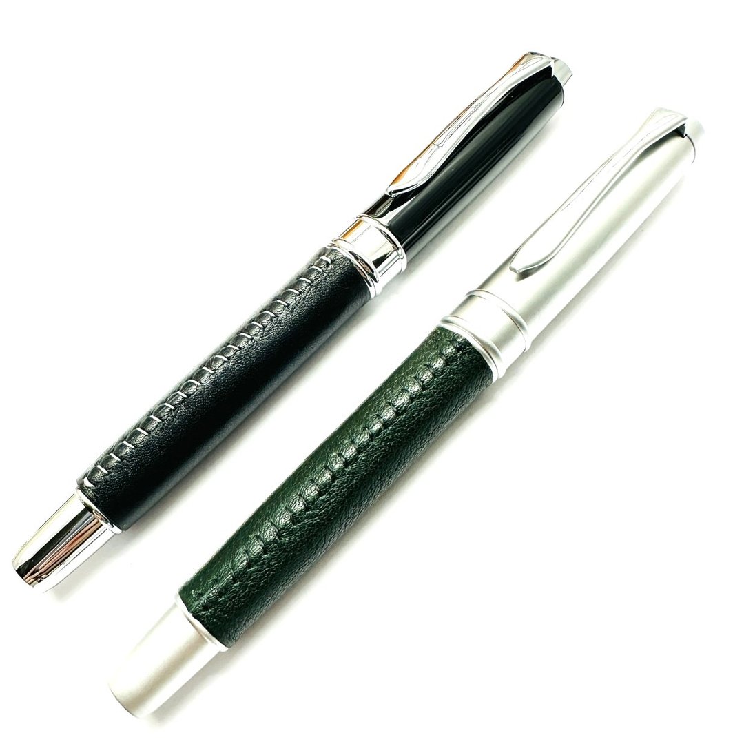 真皮 皮笔 钢珠笔 德国 Schmidt 888F 钢珠笔芯 附笔盒 笔芯 虎之鹤 - 钢珠笔 - 其他材质 