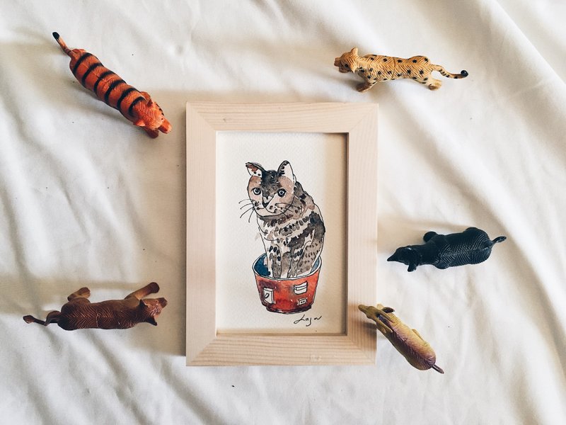 宠物的一点点像似颜绘 - 订制画像 - 纸 白色