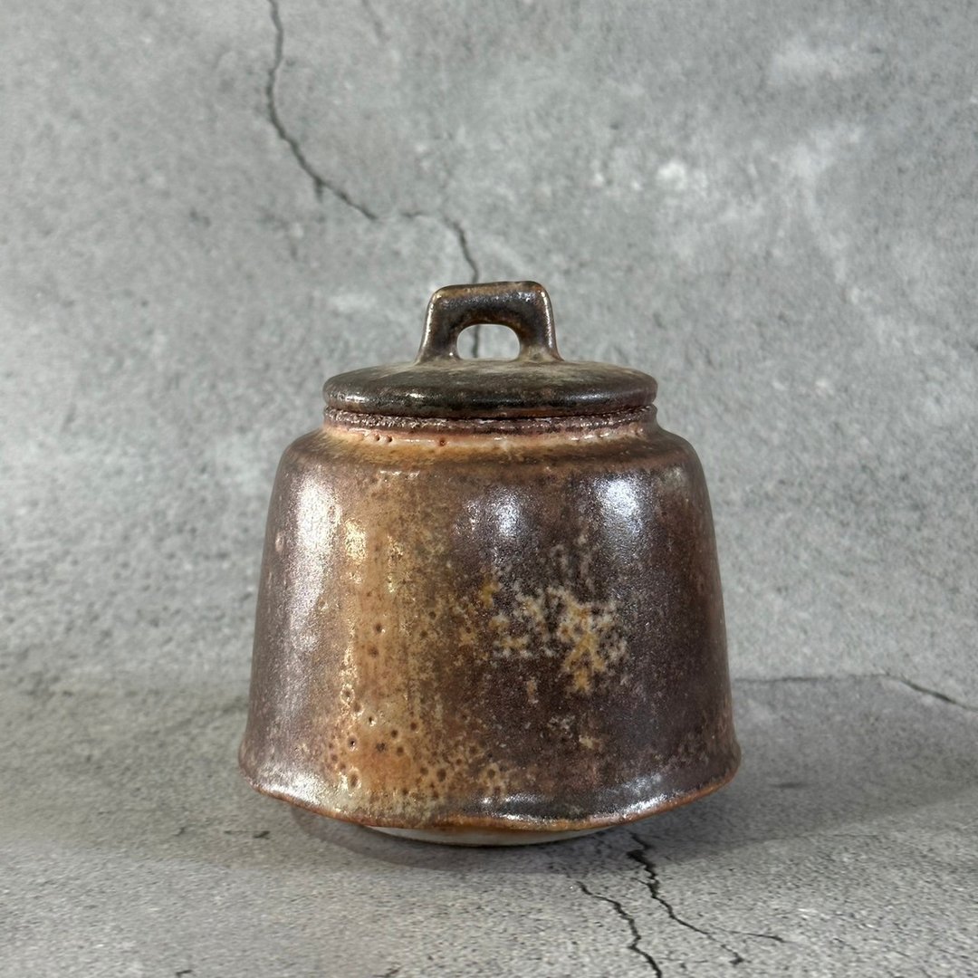 随心陶 I 柴烧志野小茶仓 I 三两茶仓 I 程警濠 - 茶具/茶杯 - 陶 橘色