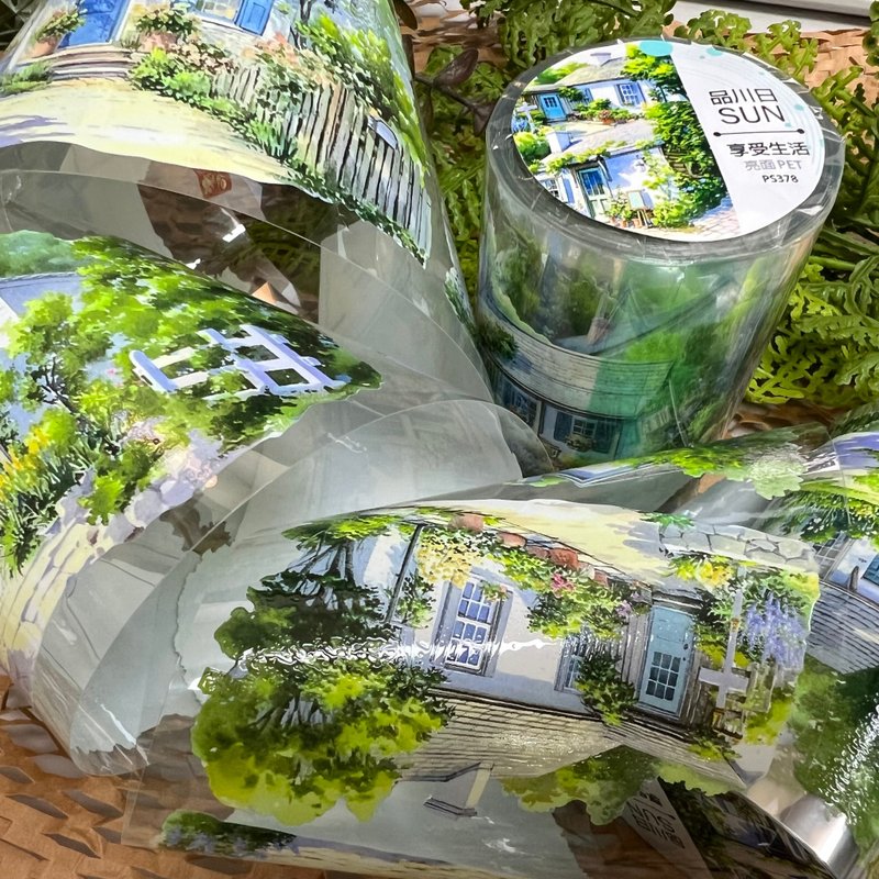 389_品川日_享受生活 - 纸胶带 - 塑料 多色