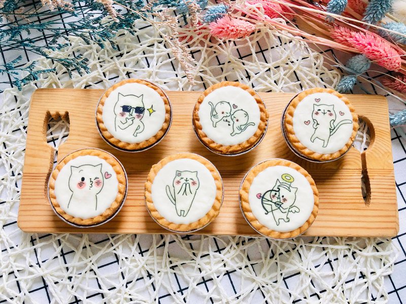 亲亲喵喵I LOVE YOU生奶酪塔【限台湾】 - 蛋糕/甜点 - 新鲜食材 