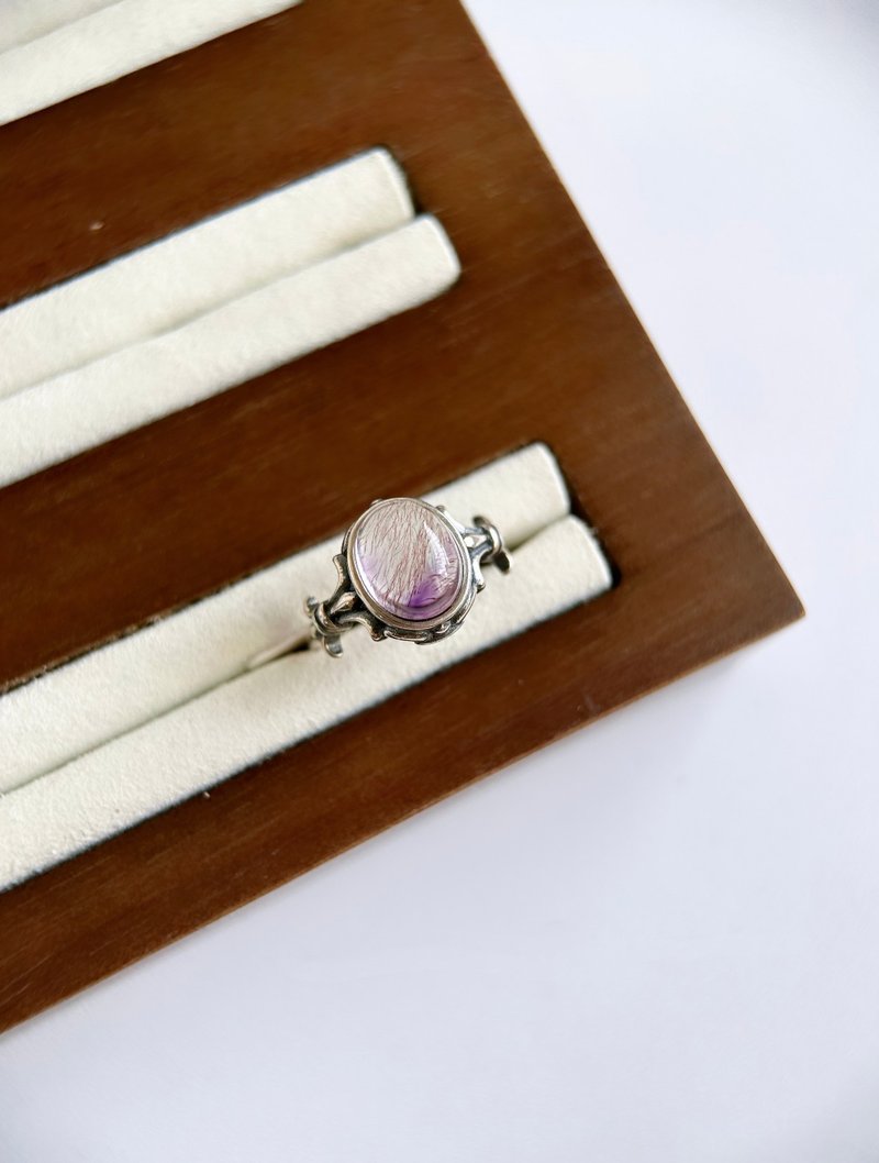 超七 - 戒指  纯银 宝石戒指 红超七 黑超七 毒液超七 紫超七 - 戒指 - 宝石 多色