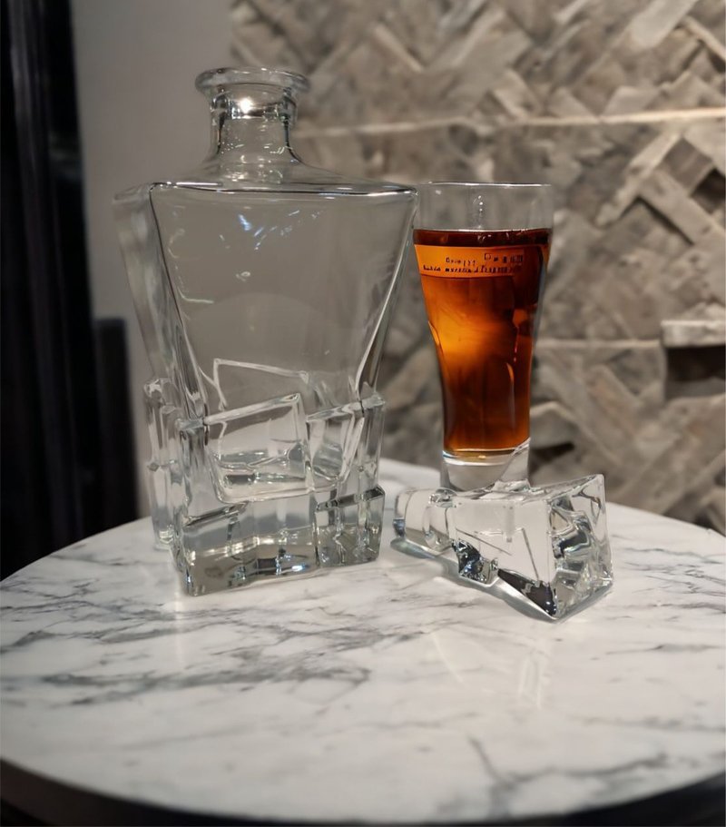水晶玻璃威士忌酒樽 - 其他 - 其他材质 透明