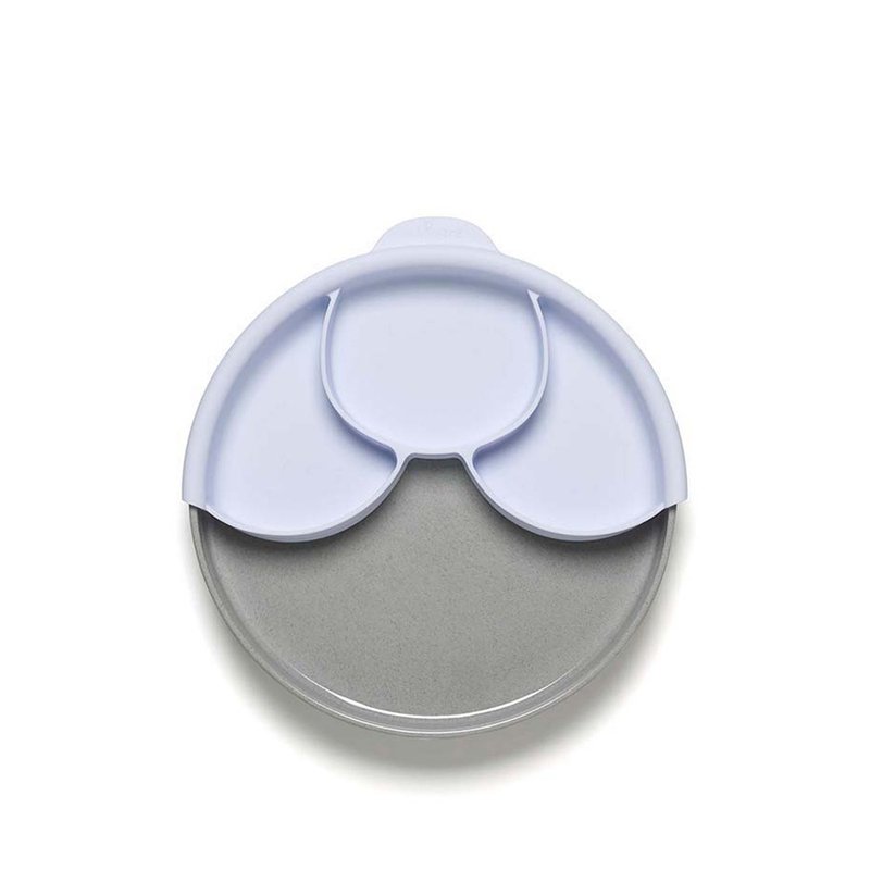 Miniware天然宝贝儿童学习餐具聪明分隔餐盘组-芝麻冰淇淋+薰衣草 - 儿童餐具/餐盘 - 环保材料 