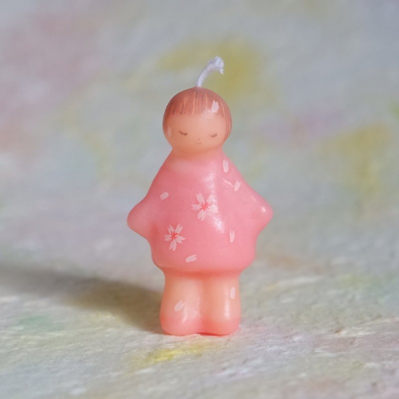 小宝宝 手工香薰蜡烛 樱花宝宝 - 蜡烛/烛台 - 蜡 