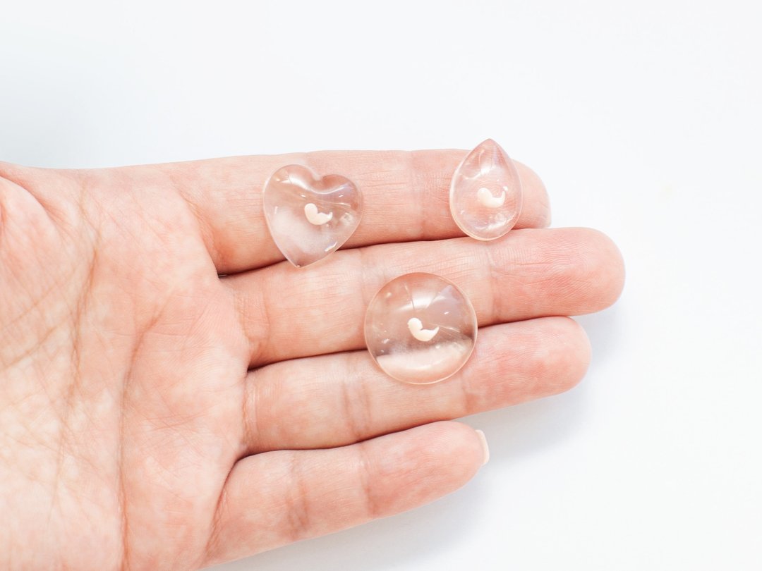 Embryo 3-4 weeks, gestation Age 5-6 weeks(1.4 months),Sculpture cast in resin - 玩偶/公仔 - 树脂 