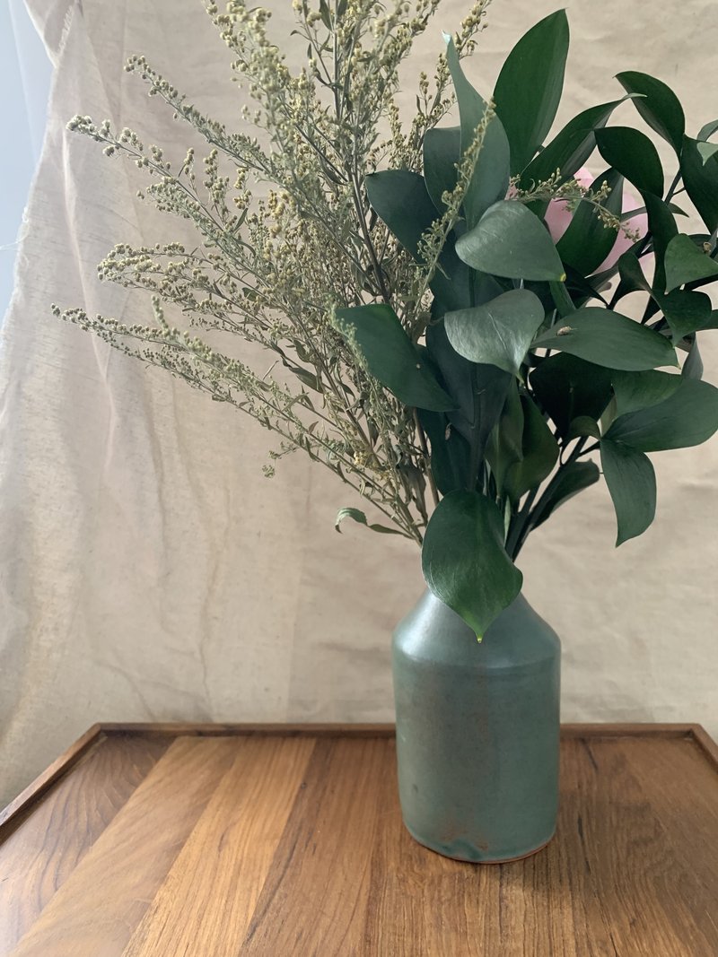 墨绿-花器 - 花瓶/陶器 - 陶 
