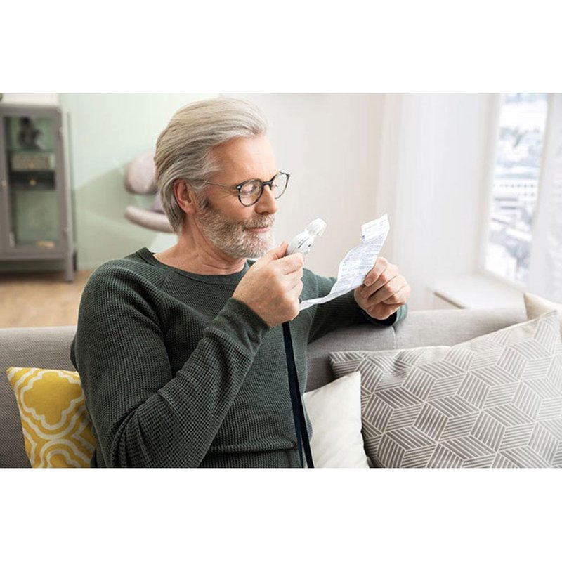 mobilent LED 4x/16D/35mm 德国制LED便携式非球面放大镜 152094 - 其他书写用品 - 压克力 白色