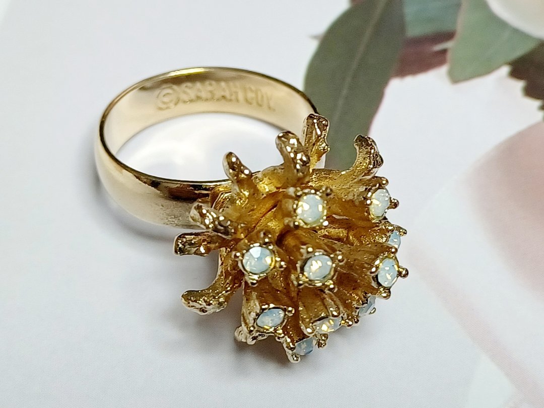 vintage jewelry 古董戒指 Sarah Coventry   Galaxy - 戒指 - 其他金属 