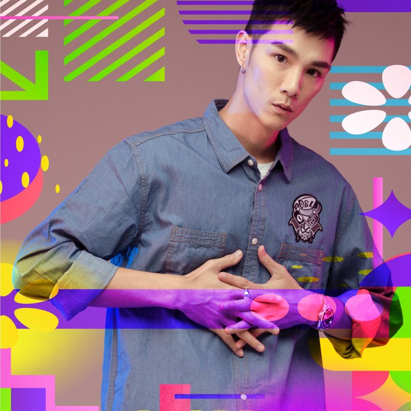 【限时出清6折】】好好玩系列军徽牛仔衬衫-浅蓝 - 男装衬衫 - 棉．麻 蓝色