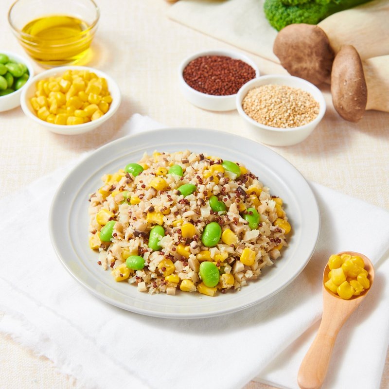 黄金阳光菇菇米200G-奶素 - 料理包 - 新鲜食材 