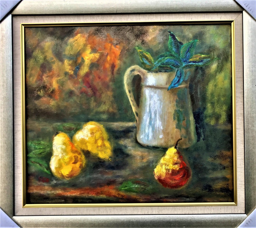 手工油画 美梨 包邮  挂画壁画 装饰画疗愈画 背景墙画 - 海报/装饰画/版画 - 棉 多色