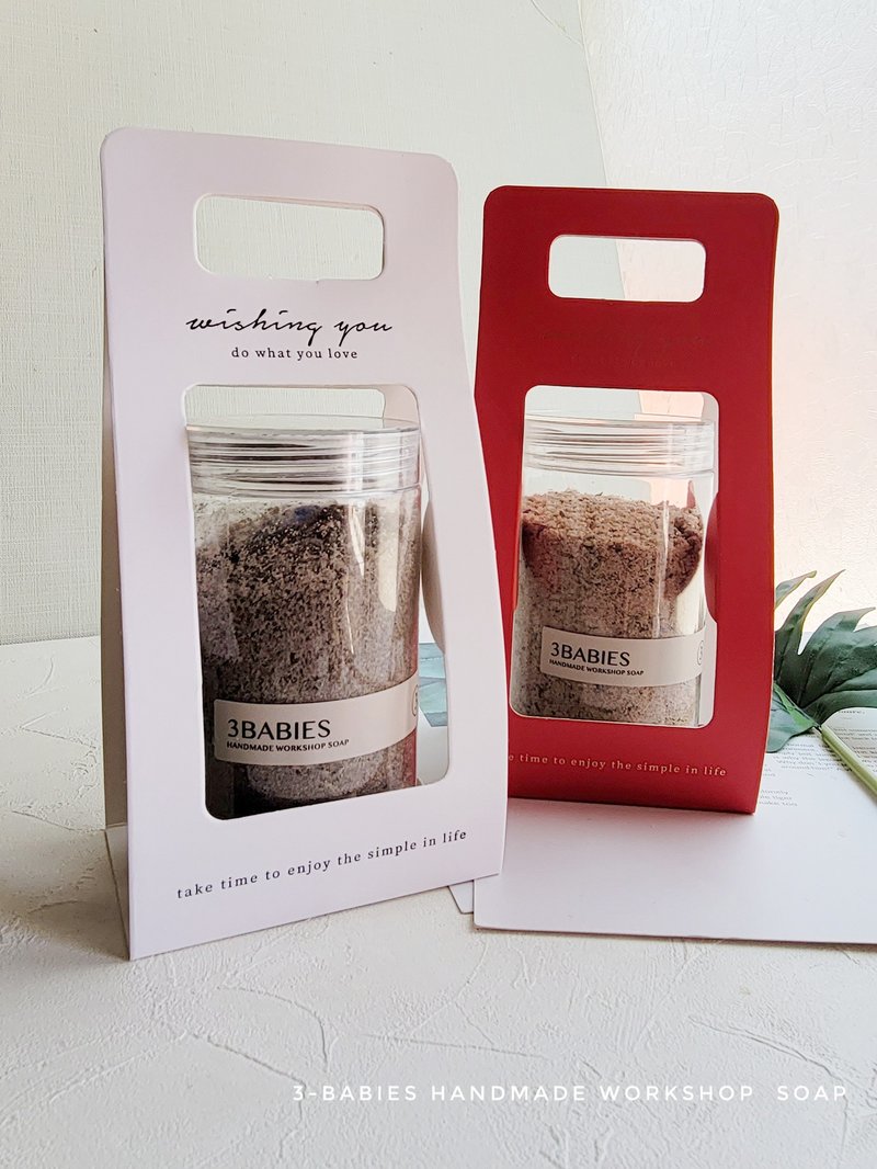 纯净自然马鞭薰衣草玫瑰黑浴盐 舒压 缓解 SPA 夫妻情趣 亲子乐趣 - 肥皂/手工皂 - 精油 红色