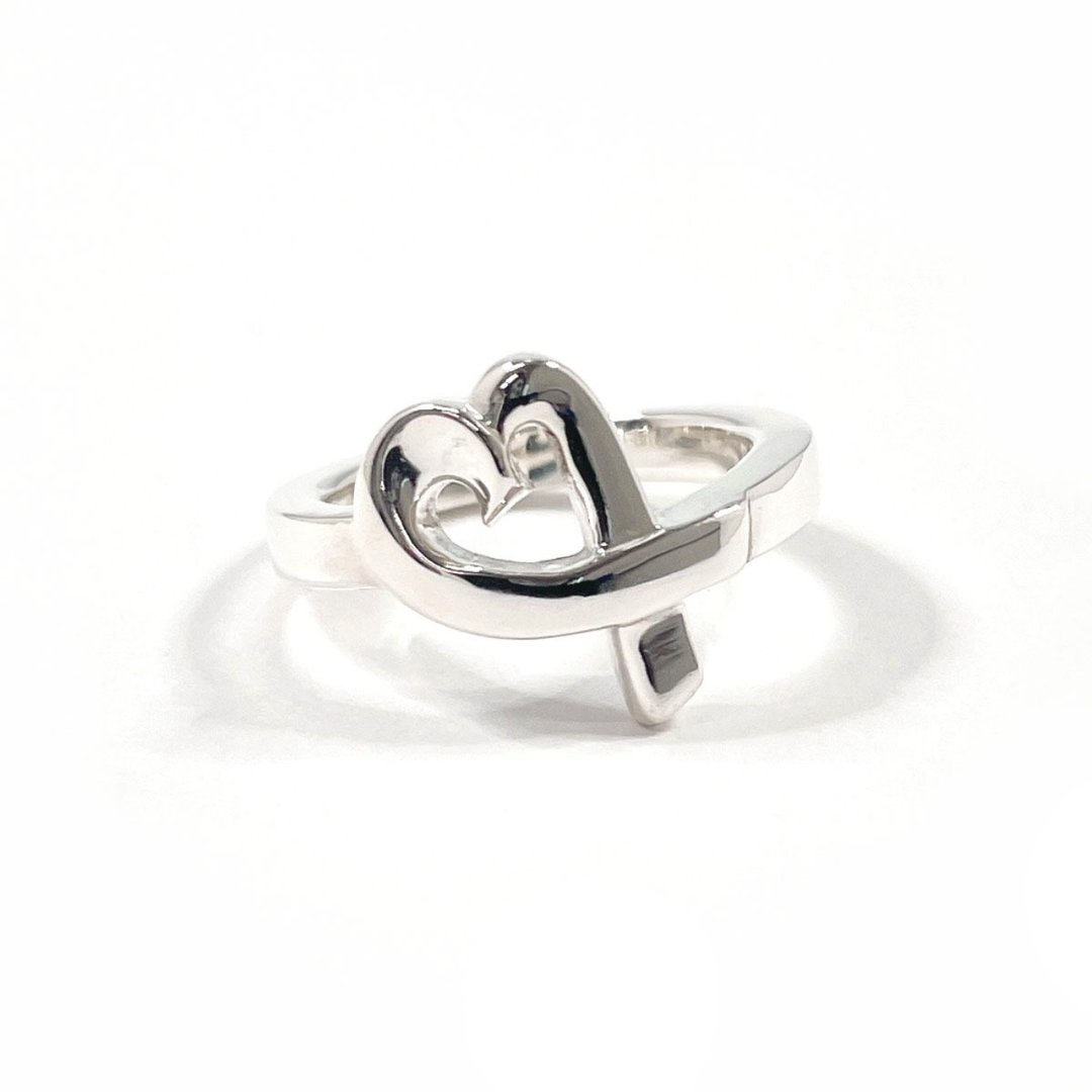 【日本直送 中古美品】12 号 蒂芙尼 TIFFANY&Co. 戒指 Loving Heart Paloma Picasso 银 925 饰品 - 戒指 - 纯银 银色