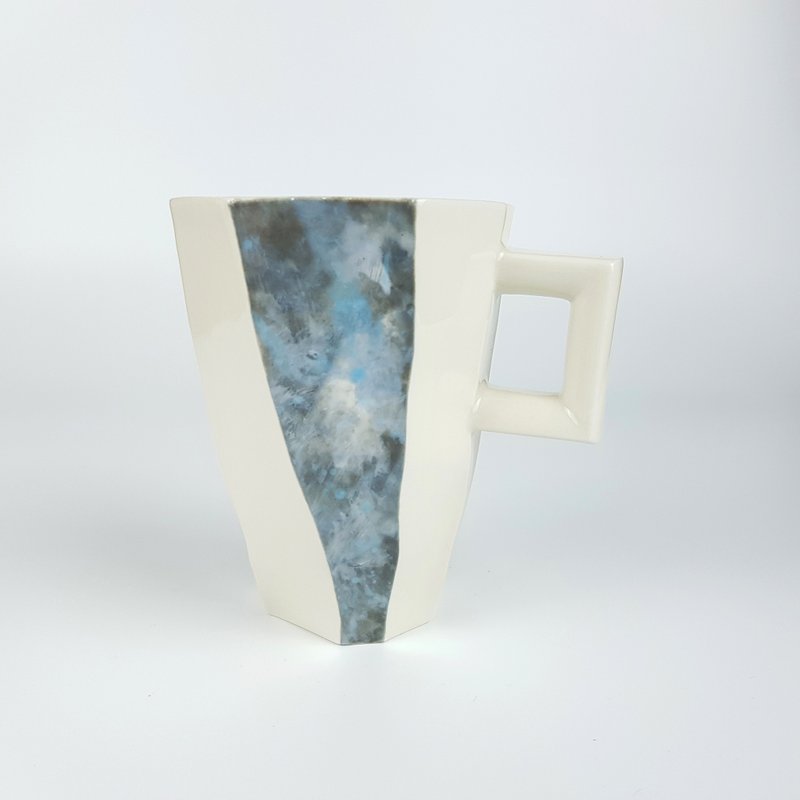 块面杯系列 - 块面马克杯 银河 - 咖啡杯/马克杯 - 瓷 多色